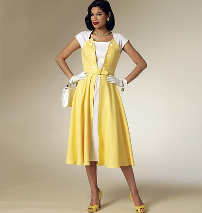 Butterick Pattern B6211 Misses Dress & Belt