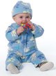 Butterick Pattern B6238 Infants Hooded Jacket, Overalls, Pants, Bunting & Hat