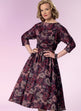 Butterick Pattern B6242 Misses Ruched-Waist Dresses