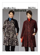 Butterick Pattern B6254 Misses Raglan Sleeve Coat Dress