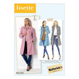 Butterick Pattern B6385 Misses' Funnel-Neck, Peter Pan or Pointed Collar Coats
