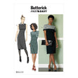 Butterick Pattern B6410 Misses'/Miss Petite Paneled Dresses with Yokes