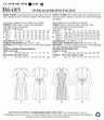 Butterick Pattern B6485 Misses' Dresses with Shoulder and Bust Detail, Waist Tie, and Sleeve Variations
