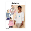 Butterick Pattern B6518 Misses' Square-Neck Top with Yoke