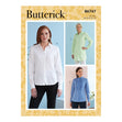 Butterick Pattern B6747 Misses' Button-Down Collared Shirts