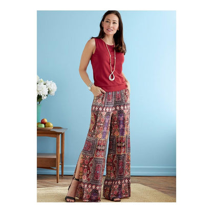 Butterick Pattern B6750 Misses' Elastic-Waist Shorts and Pants
