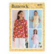 Butterick Pattern B6751 Misses'/Misses' Petite Pullover Tops