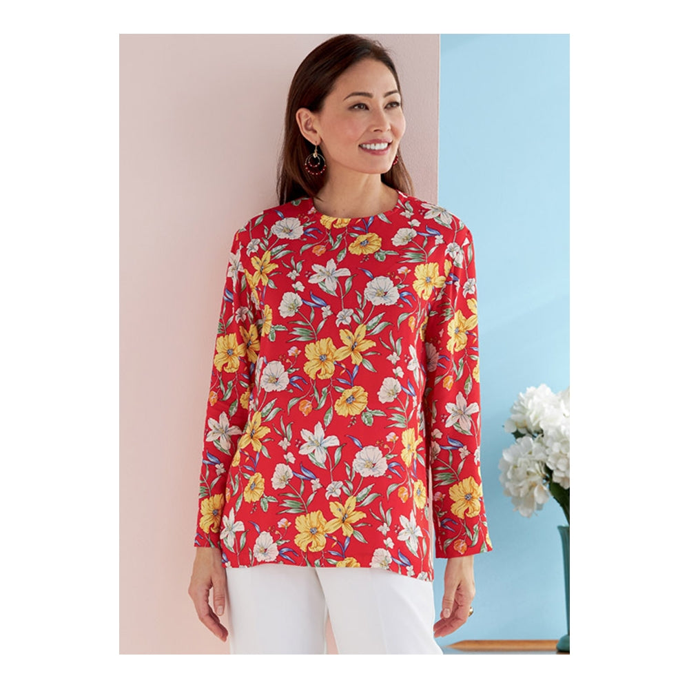 Butterick Pattern B6751 Misses'/Misses' Petite Pullover Tops