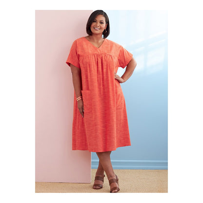 Butterick Pattern B6755 Misses' Asymmetrical-Detail Tunics