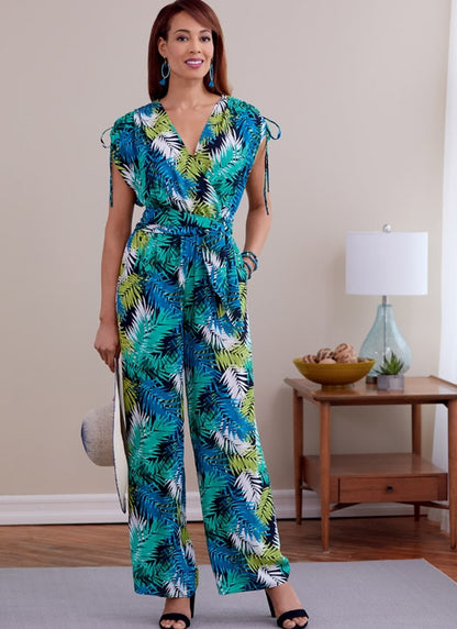 Butterick Pattern B6756 Misses' Dress, Jumpsuit and Sash