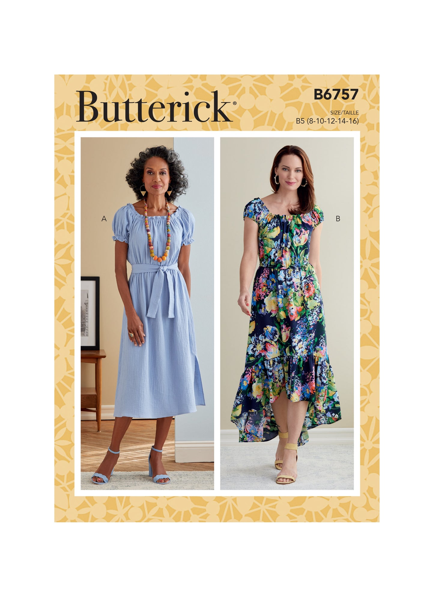 Butterick Pattern B6757 Misses' Dress