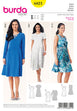 Burda Pattern 6821 Misses Dress