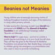 Beanies Not Meanies Pin