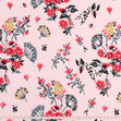 Bliss Sateen Fabric, Pink Blossom- Width 148cm