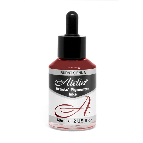 Atelier Artist's Pigment Ink, Burnt Sienna- 60ml