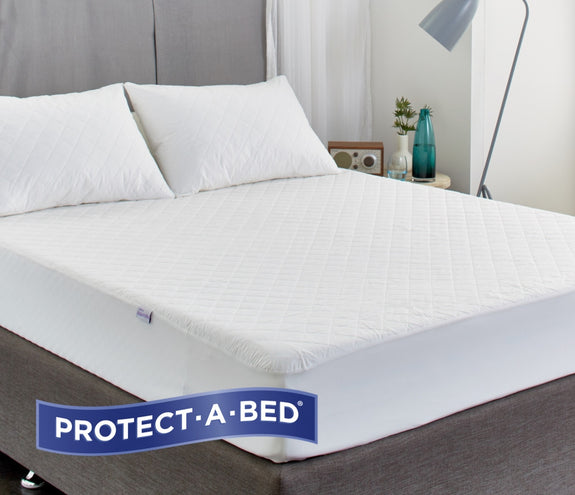 Bed Mattress Protectorcustom Fit Waterproof Mattress Protector - Soft  Quilted Polyester/cotton Cover With Elastic Band
