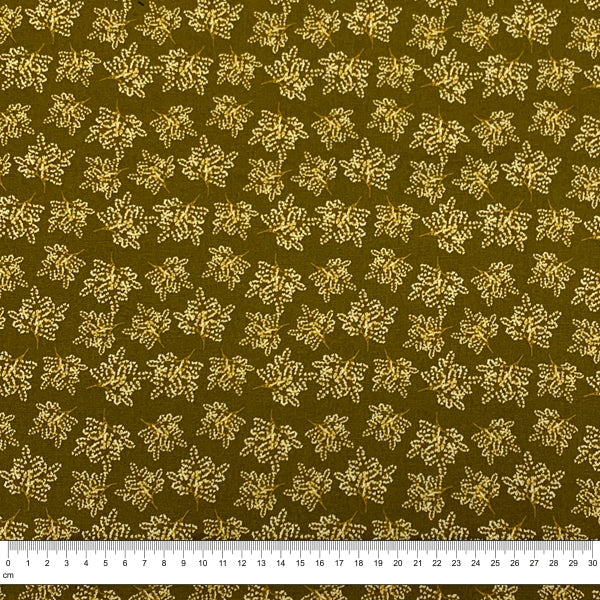 Botanical Homespun Fabric, Floral Bunch- Width 112cm