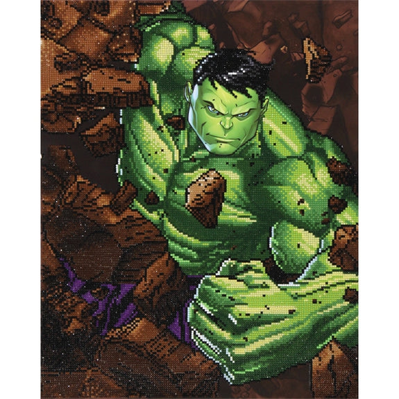 Diamond Dotz Art Kit, Hulk Smash- 53 x 42cm – Lincraft