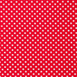 Spotmania Midspot Cotton Fabric, Red & White- Width 114cm