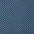 Spotmania Midspot Cotton Fabric, Navy & White- Width 114cm