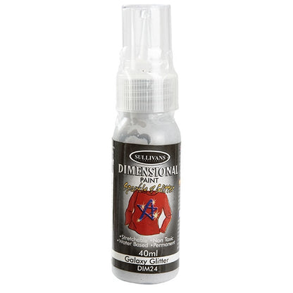 Sullivans Dimensional Glitter Paint, Galaxy- 40ml