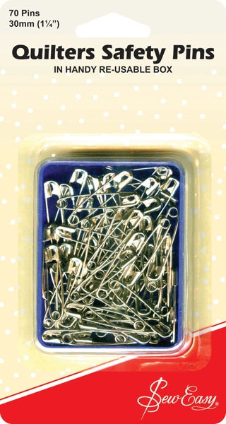 Sew Easy Safety Pins, Plain