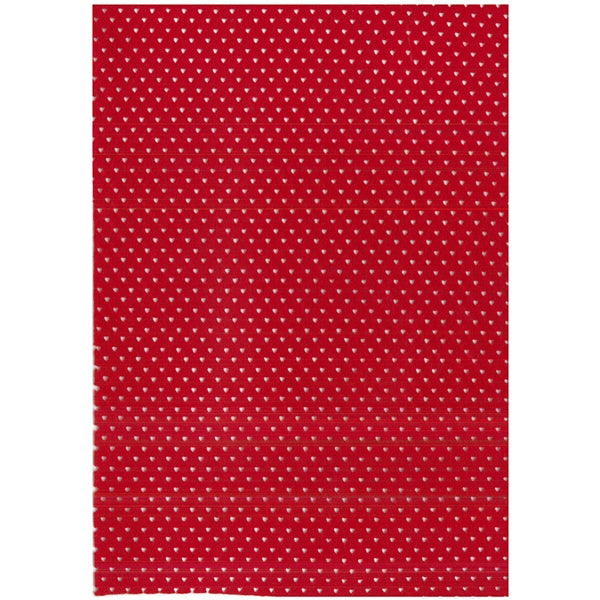 Arbee Diecut Felt Sheets, Heart Red- 10pk