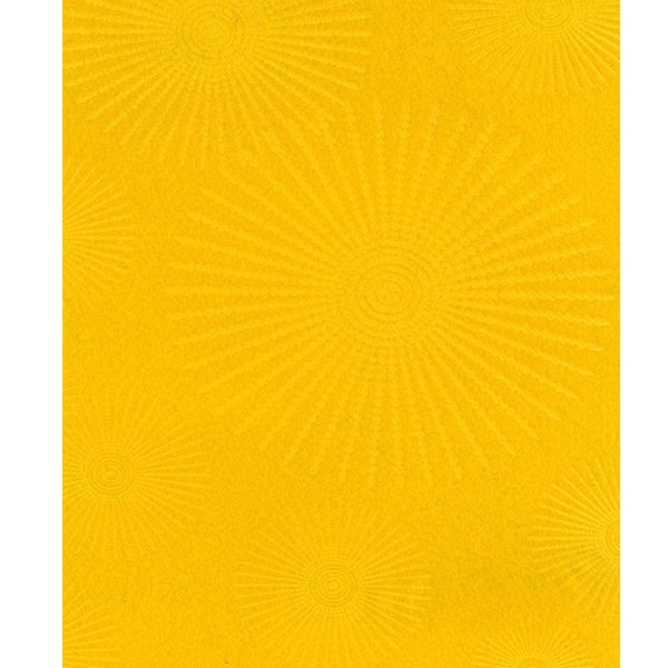 Arbee Embossed Felt Sheets, Sun Yellow- 10pk