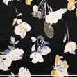 Felicity Cotton Sateen Fabric, Neutral Floral- Width 130cm