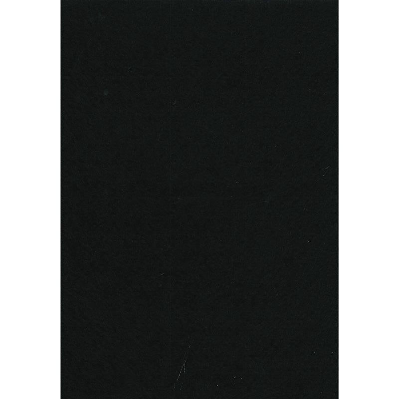 Arbee Stiffen Felt Sheet, Black- A4