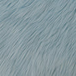 Faux Fur Fabric, Baby Blue- Width 75cm