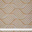 Metallic Print Hessian Fabric, Waves- Width 129.5cm