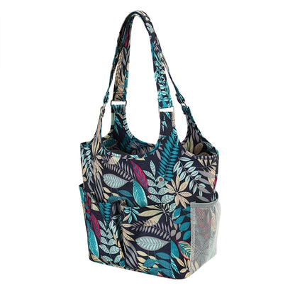 Knitting Tote Bag, Urban Jungle- Shoulder Carry Straps