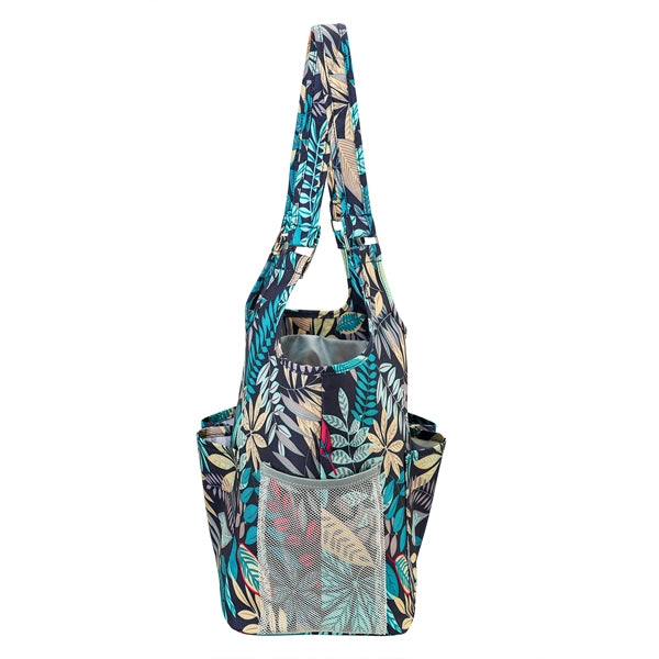 Knitting Tote Bag, Urban Jungle- Shoulder Carry Straps