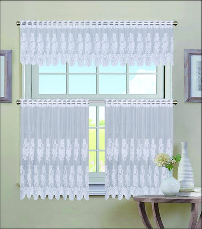 Cafe Curtain Set, Jacky- 3pk