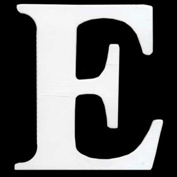 Sullivans Plywood Letter, E- 120mm x 5mm