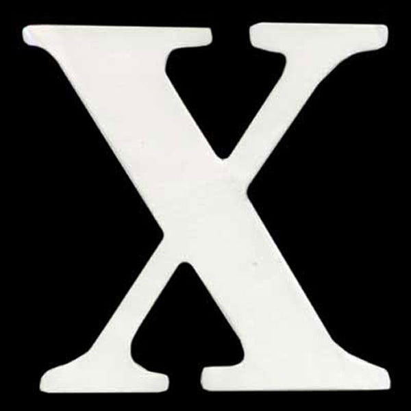 Sullivans Plywood Letter, X- 120mm x 5mm