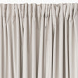 Liberty Pencil Pleat Curtain, 213cm Drop -  Parchment