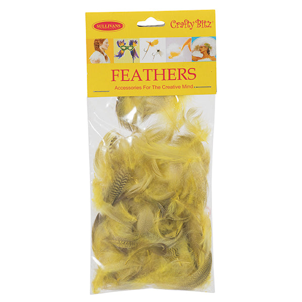 Duck Feathers, Lemon- 2g – Lincraft