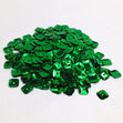 Arbee Sequins, Green Square- 7mm