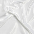 Luxe Stretch Satin Fabric, White- Width 147cm