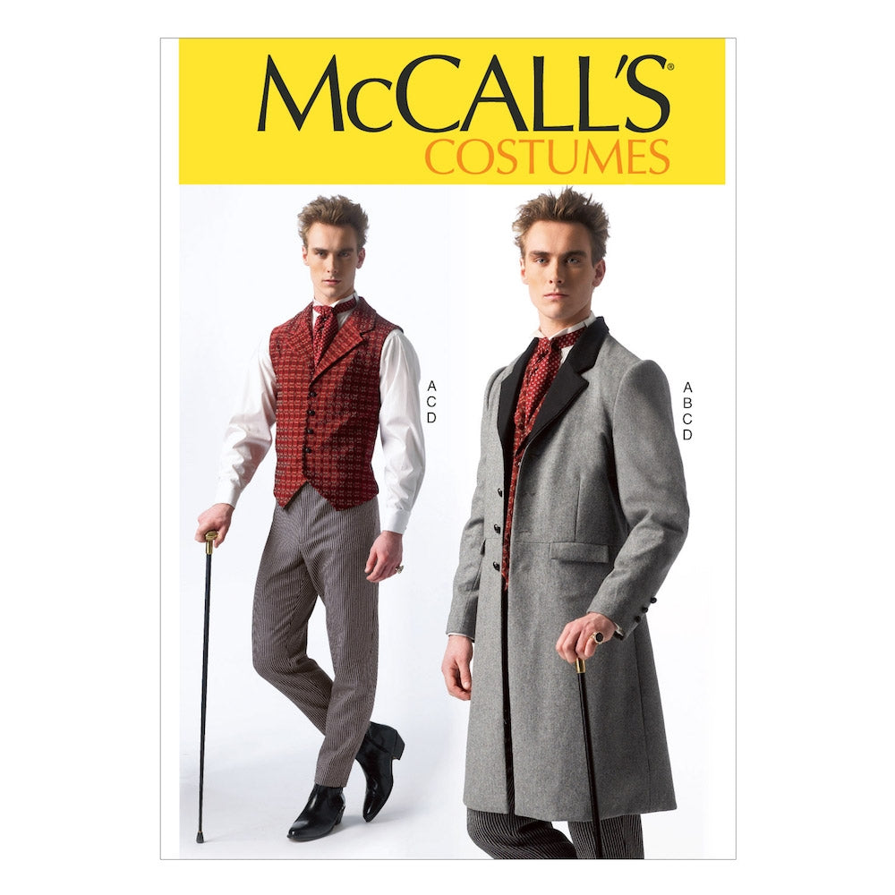 McCall's Pattern M7003 MEN [S(34-36) M(38-40) L(42-44) XL(46-48) XXL(50-52)]