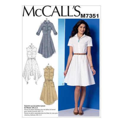 McCall's Pattern M7351 A5 (6-8-10-12-14)