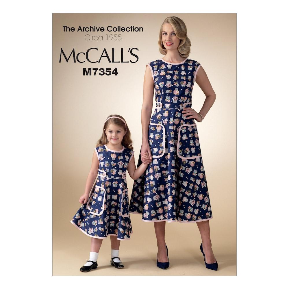 McCall's Pattern M7354 KID (3-4 5-6 7-8)