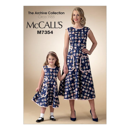 McCall's Pattern M7354 KID (3-4 5-6 7-8)