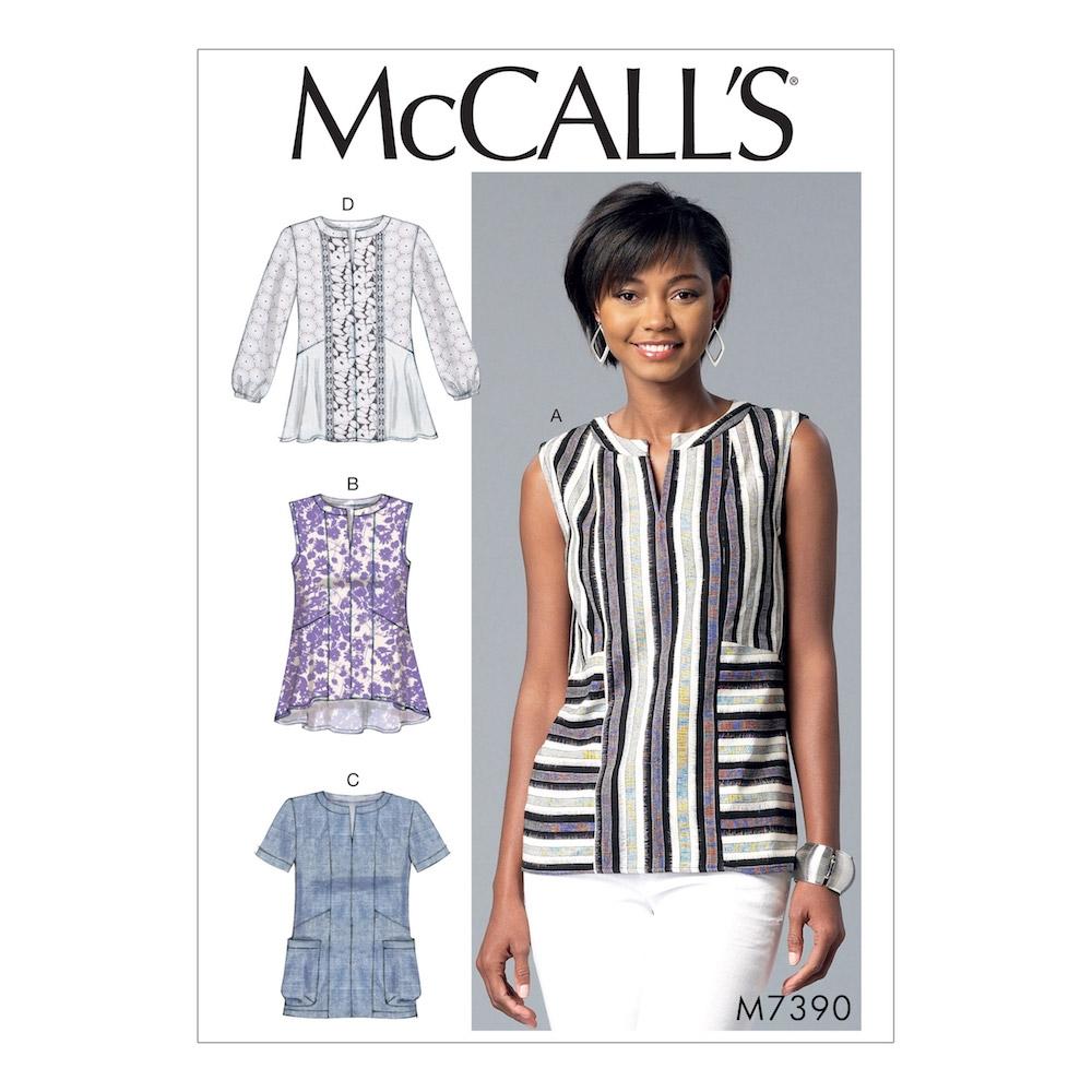 McCall's Pattern M7390 A5 (6-8-10-12-14)