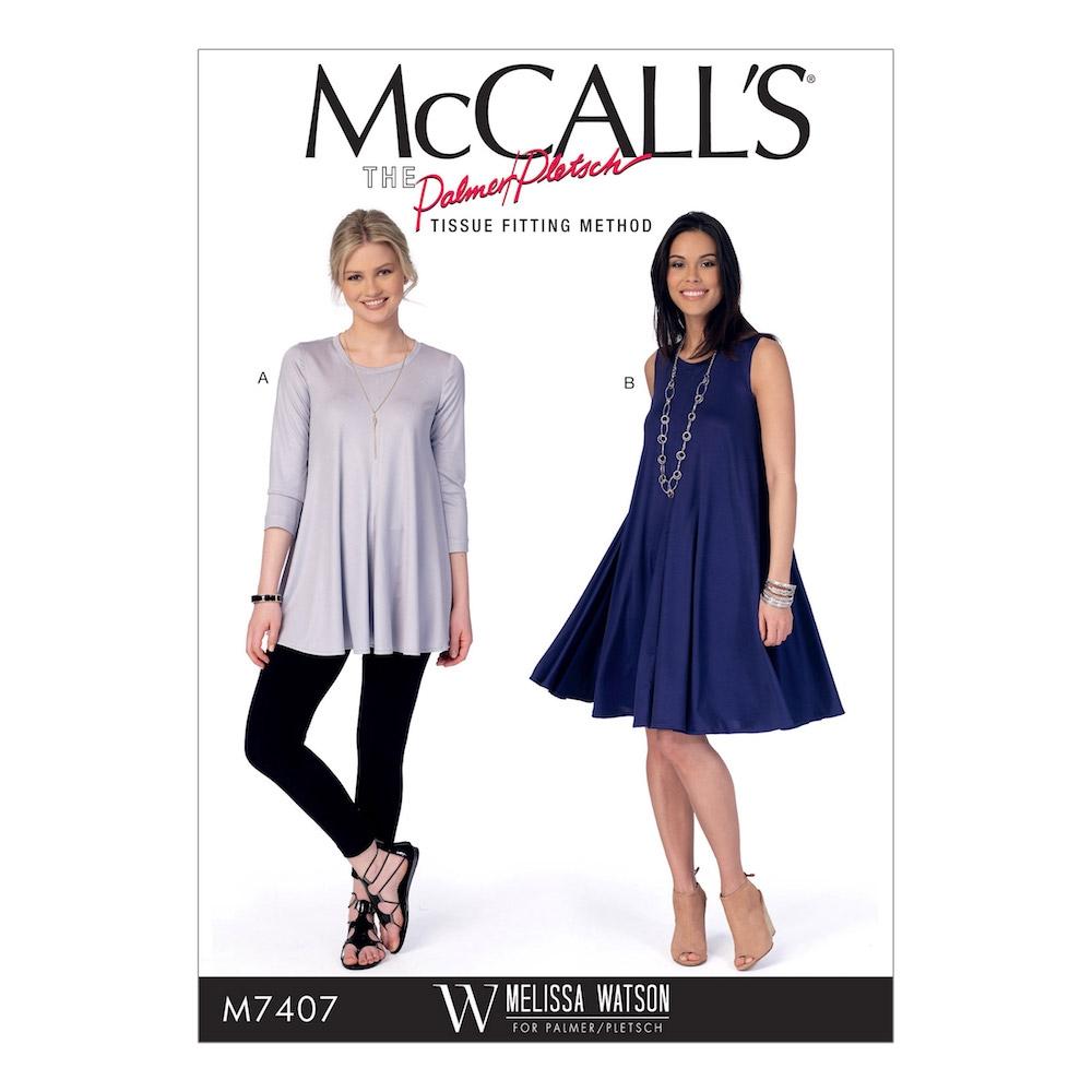 McCall's Pattern M7407 (6-8-10-12-14)