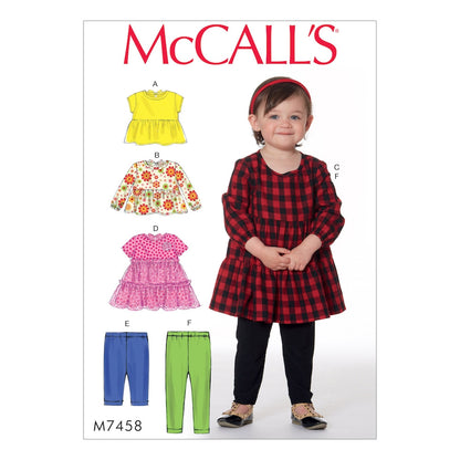 McCall's Pattern M7458 CAA (1/2-1-2-3-4)