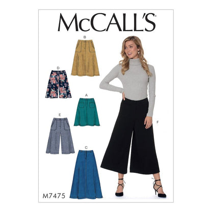 McCall's Pattern M7475 A5 (6-8-10-12-14)