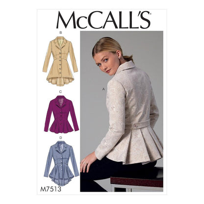 McCall's Pattern M7513 (6-8-10-12-14)